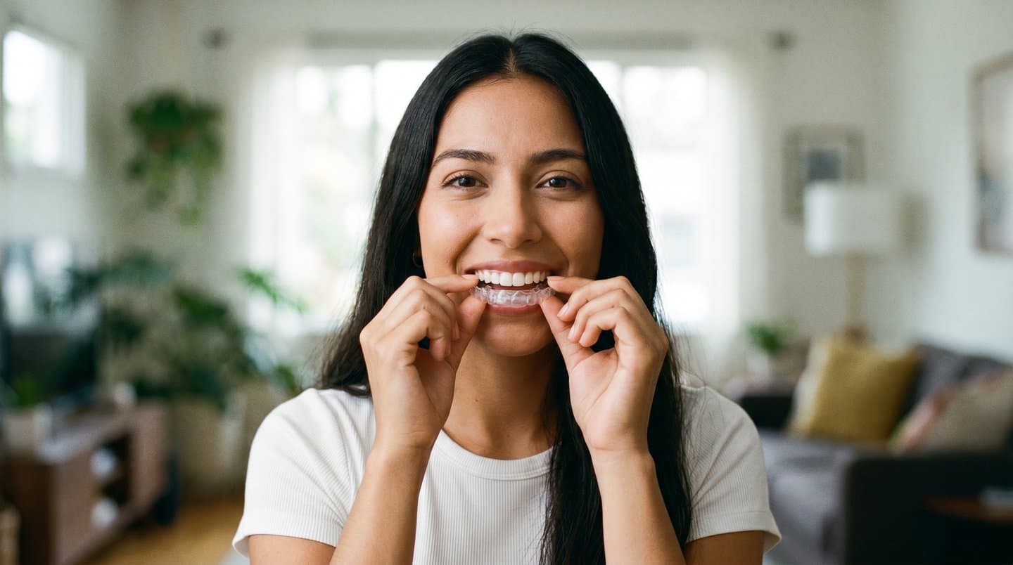 Clear aligner treatment consultation at VCare Family Dental in Tracy, CA